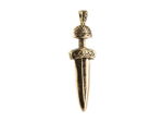 Кулон эльфийский клинок из бронзы RH01544