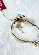 Кольцо Nature Bijoux, Surabaya, разъемное, с раковиной тигровой Ципреи и говлитом, NB25.2-19-25862 (