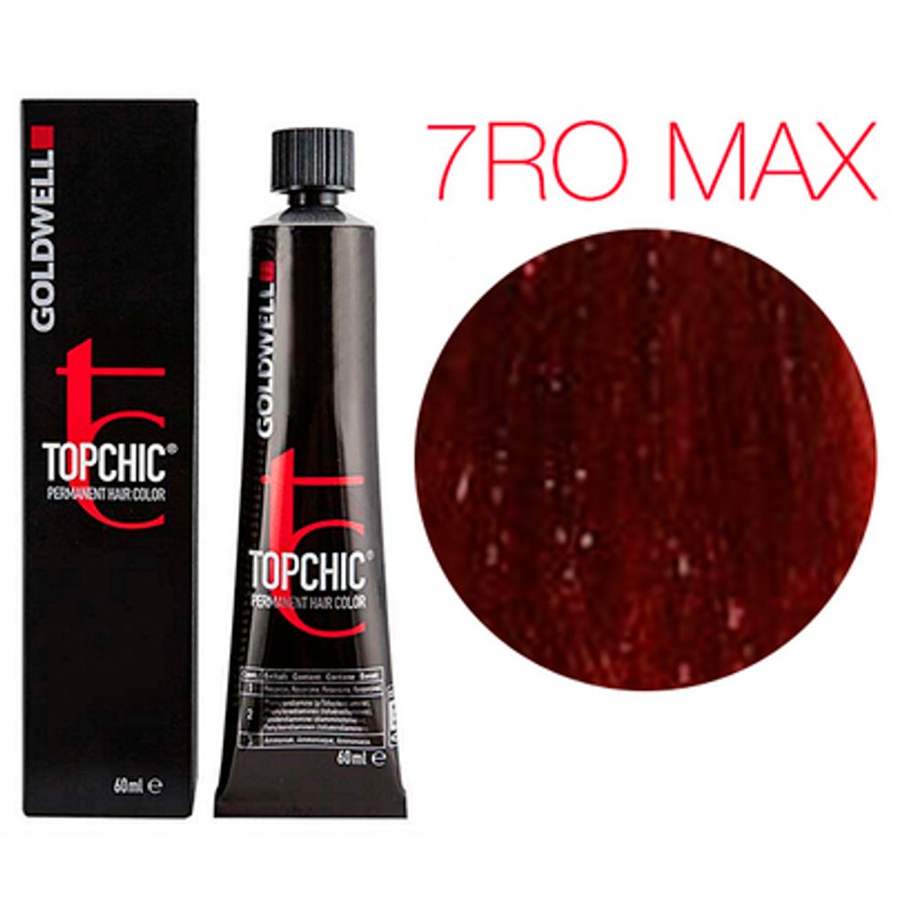 Goldwell Topchic 7RO MAX эффектный медно-красный 60мл