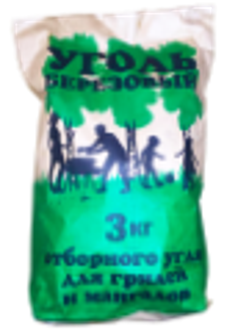 Уголь древесный 3кг