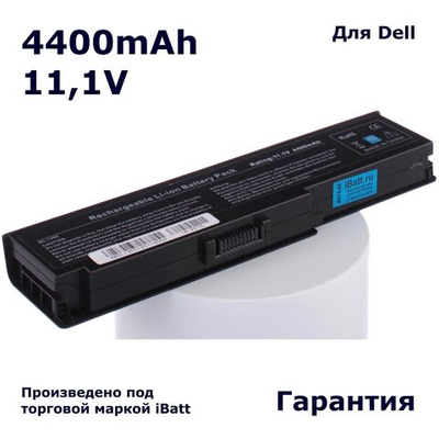 Аккумулятор iBatt 4400mAh, для 312-0584 NR433 MN151 WW116 MN154 312-0585