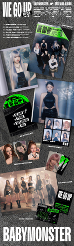 Альбом BABYMONSTER - 2nd MINI ALBUM [WE GO UP] (WE Ver.)