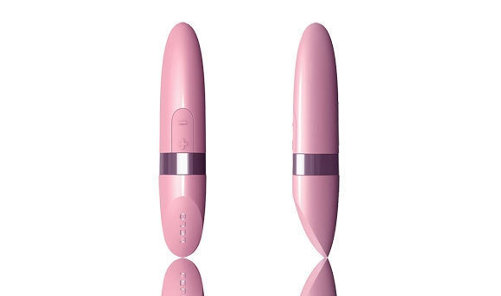 Лиловый вибратор Mia Petal Pink с зарядкой от USB (LELO)