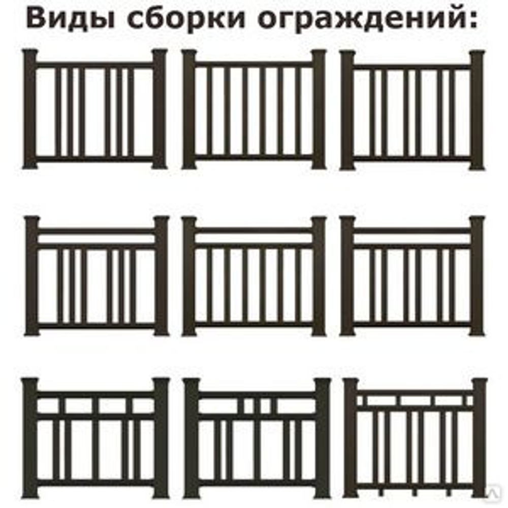 Поручень ДПК PREMIUM 3D Коричневый Глубокая текстура 45*90*3000мм
