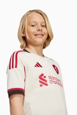 Футболка adidas Liverpool FC 25/26 Away Junior - белый
