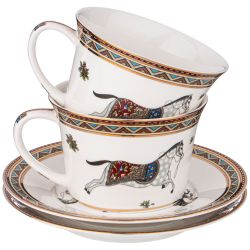 КОФЕЙНЫЙ НАБОР LEFARD "PASSAGE" НА 6 ПЕР. 12 ПР. 180 МЛ (КОР=12НАБ.)