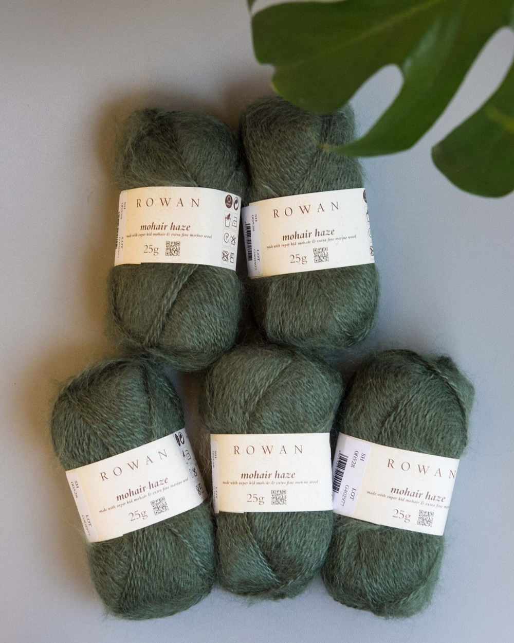 -65% Mohair Haze 5x25g