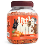 Лакомство для грызунов СУШЁНАЯ МОРКОВЬ, 200г Little One