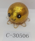 Мякиш Медуза со светом 6 см, 4 цвета микс, с-30506