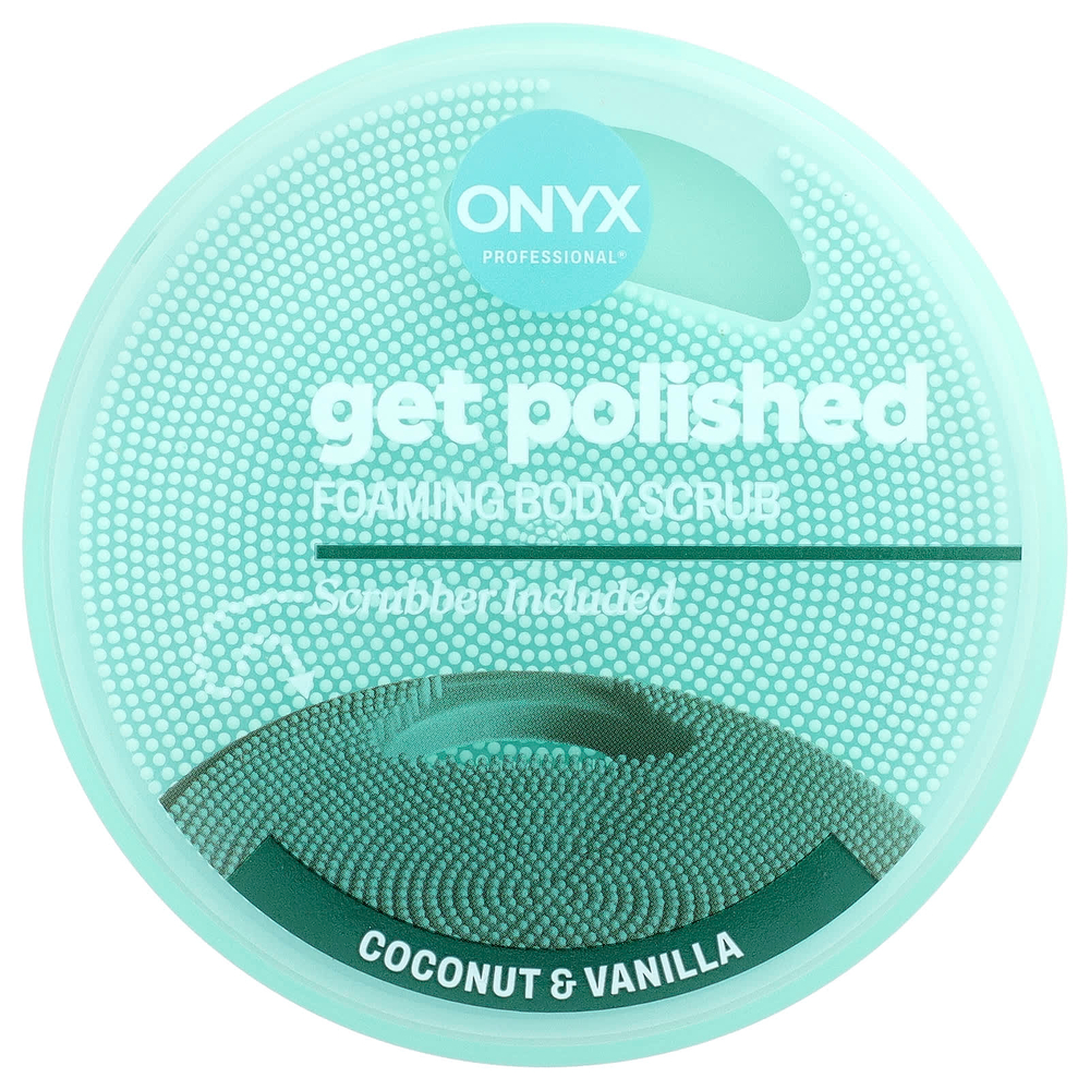 Onyx Professional, Get Polished, скраб для тела, кокос и ваниль, 453 г (16 унций)