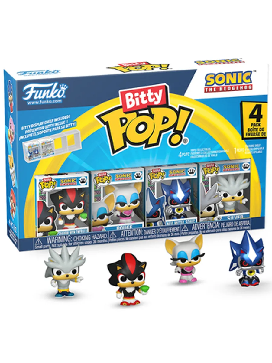 Funko Bitty POP! Sonic the Hedgehog 4 Pack Series 1