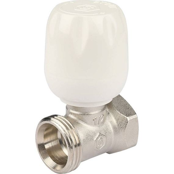 Вентиль регулирующий STOUT ВР-НР 1/2" прямой с неподъемным шпинделем 32840