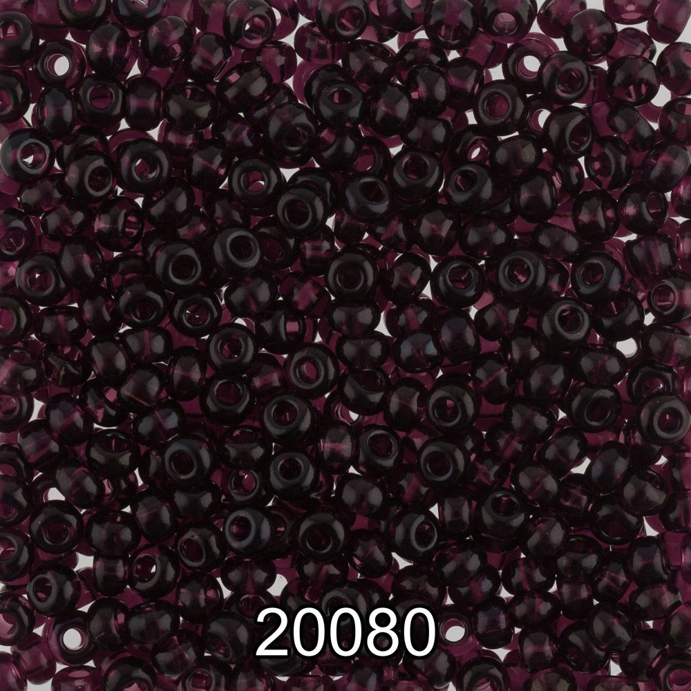 Бисер Preciosa 10/0 (2.3 мм), 500 г, 20080(Ф167) т.лиловый Бисер Preciosa 10/0 (2.3 мм), 500 г, 20080(Ф167) т.лиловый