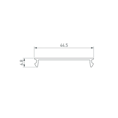Экран SL-W45-2000 FROST (Arlight, Пластик)