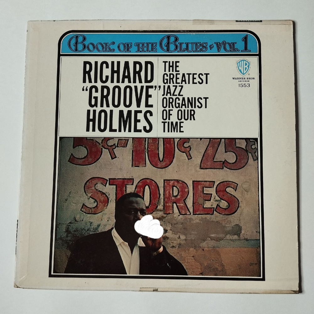 Винтажная виниловая пластинка LP Richard Groove Holmes Book Of The Blues Vol. 1 (USA 1964)