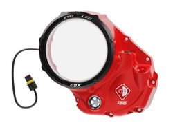CCDVL06 DBK EVO LED CLEAR CLUTCH COVER (MTS 1260, DVL 1260, XDVL)