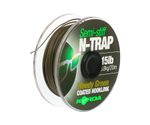 KORDA Поводковый материал N-Trap Semi-stiff 15lb Weedy Green