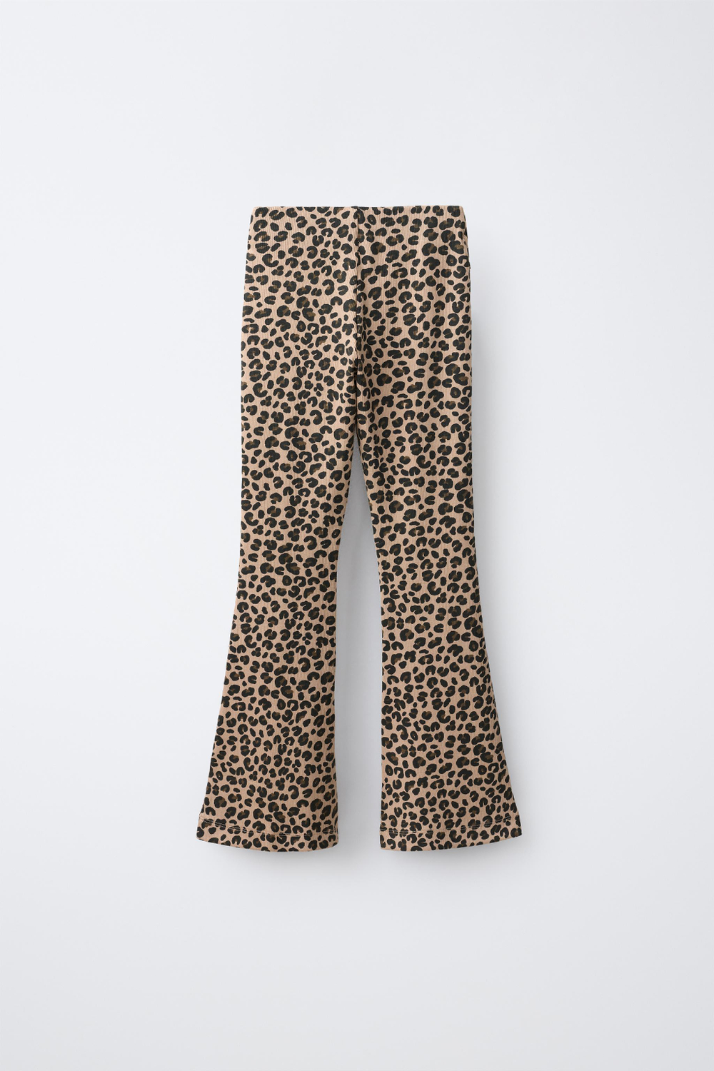 ZARA ЛЕГИНСЫ FLARE В РУБЧИК, ЛЕОПАРДОВЫЙ