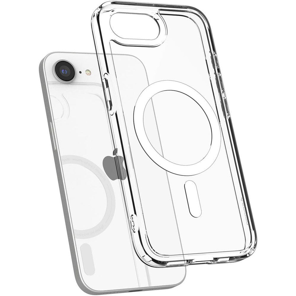 Чехол Spigen Ultra Hybrid Mag для Magsafe для iPhone 16e - WHITE