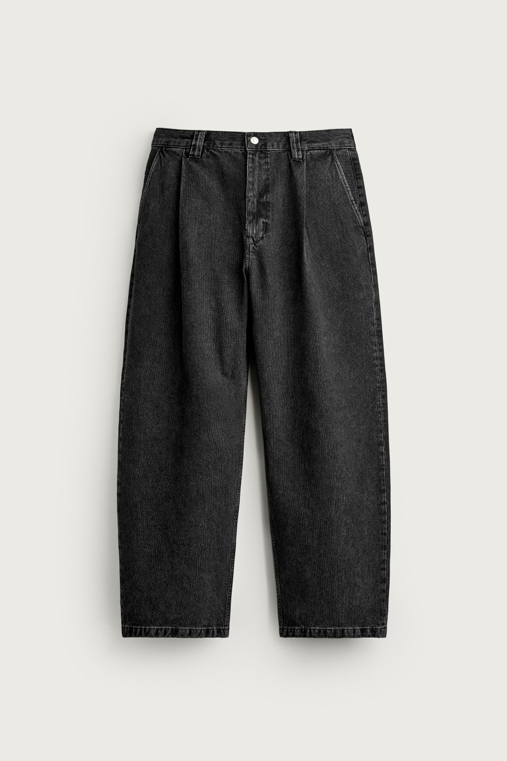БРЮКИ ЧИНОС RELAXED FIT СО СКЛАДКАМИ — ZARA · 4048/355