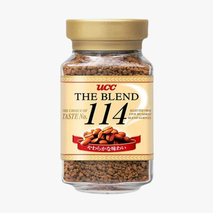 Кофе растворимый UCC коллекция №114 (мягкий вкус), 90г, Япония