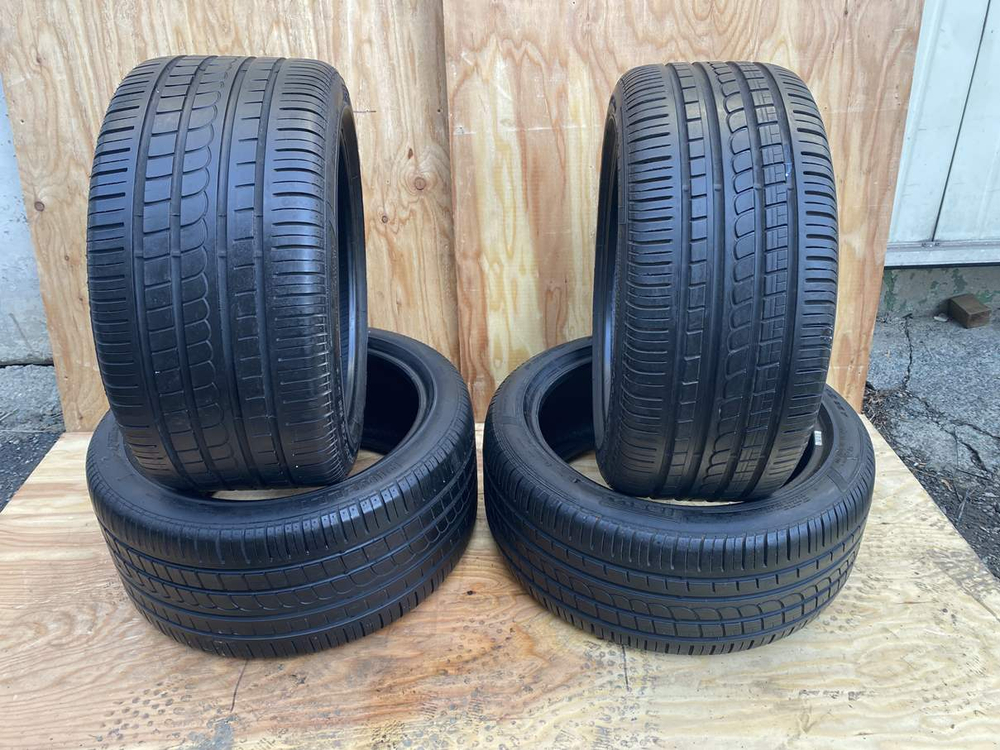 Шины летние Pirelli ZeroRosso 285/35 и 255/40 R18 4шт.