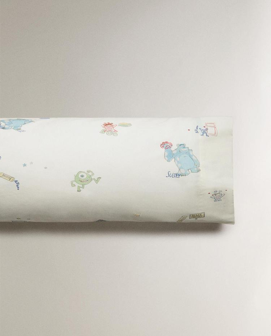 ZARA HOME ДЕТСКАЯ ДВУСТОРОННЯЯ НАВОЛОЧКА «КОРПОРАЦИЯ МОНСТРОВ» ©DISNEY/PIXAR, РАЗНОЦВЕТНЫЙ