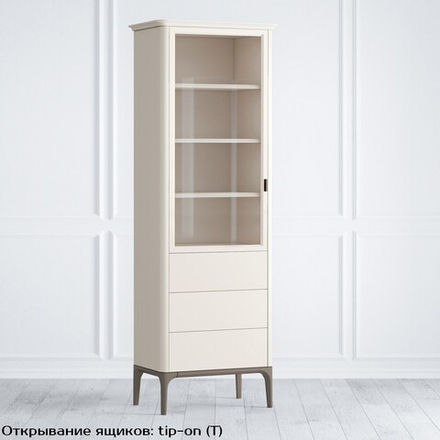 Шкаф книжный малый 3 ящика L Pr029LD