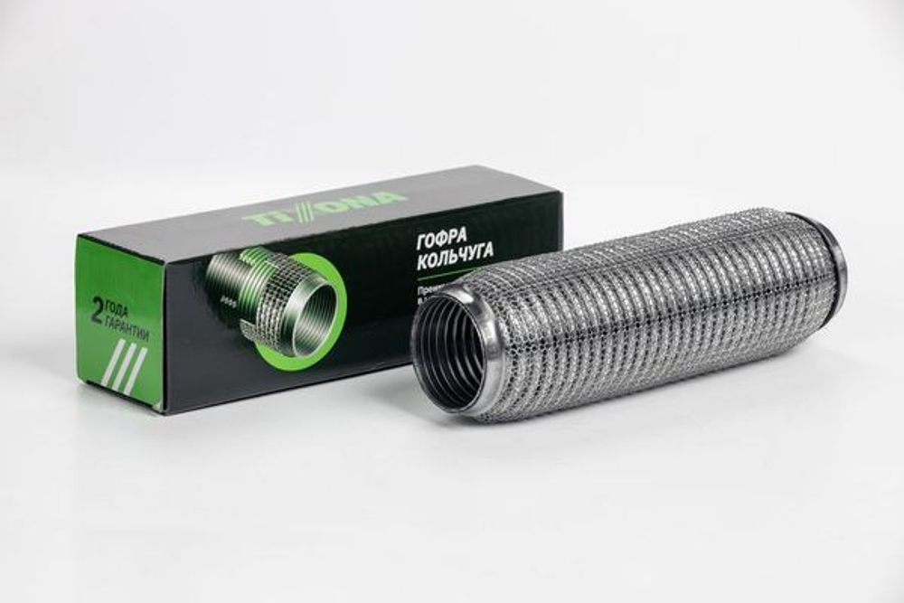 Гофра 60/280 (AISI 304 wire mesh, interlock) P60280WM