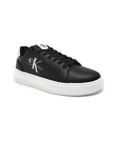 Skórzane кроссовки CHUNKY CUPSOLE MONOLOGO CALVIN KLEIN JEANS - черный(YM0YM00681)