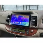 Магнитола для Toyota Camry 30 2001-2006 (рамка оливковая) - Teyes CC2 PLUS монитор 9" QLED, Android 10, Быстрая, SIM-слот