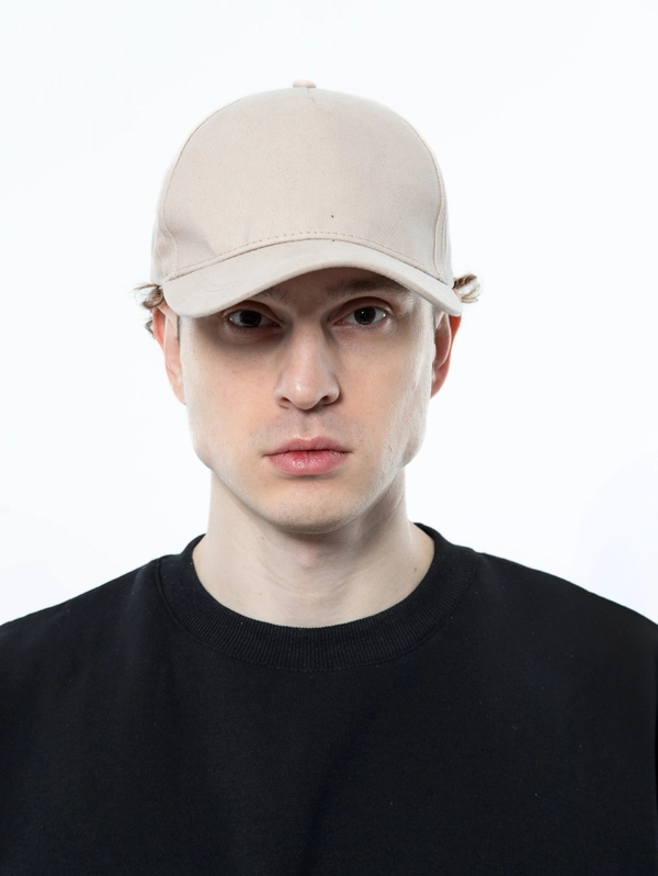 Бейсболка 5 клиньев 260,12 STAN, Хлопок, Бежевый