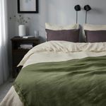 Плед IKEA DYTAG (ДЮТОГ), Хаки, 130х170 см
