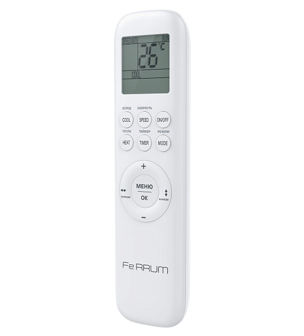 Сплит-система FERRUM, TITAN FULL DC Inverter, iFIS12VR1 / iFOS12VR1