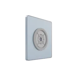 Вывод кабеля Systeme Electric Infinity Стальное небо FSE001199
