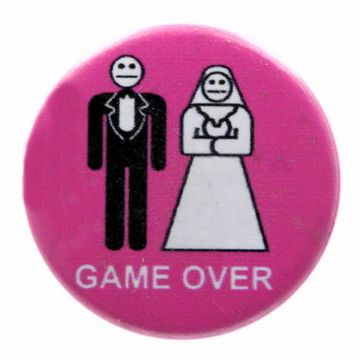 Значок Game Over 36 мм