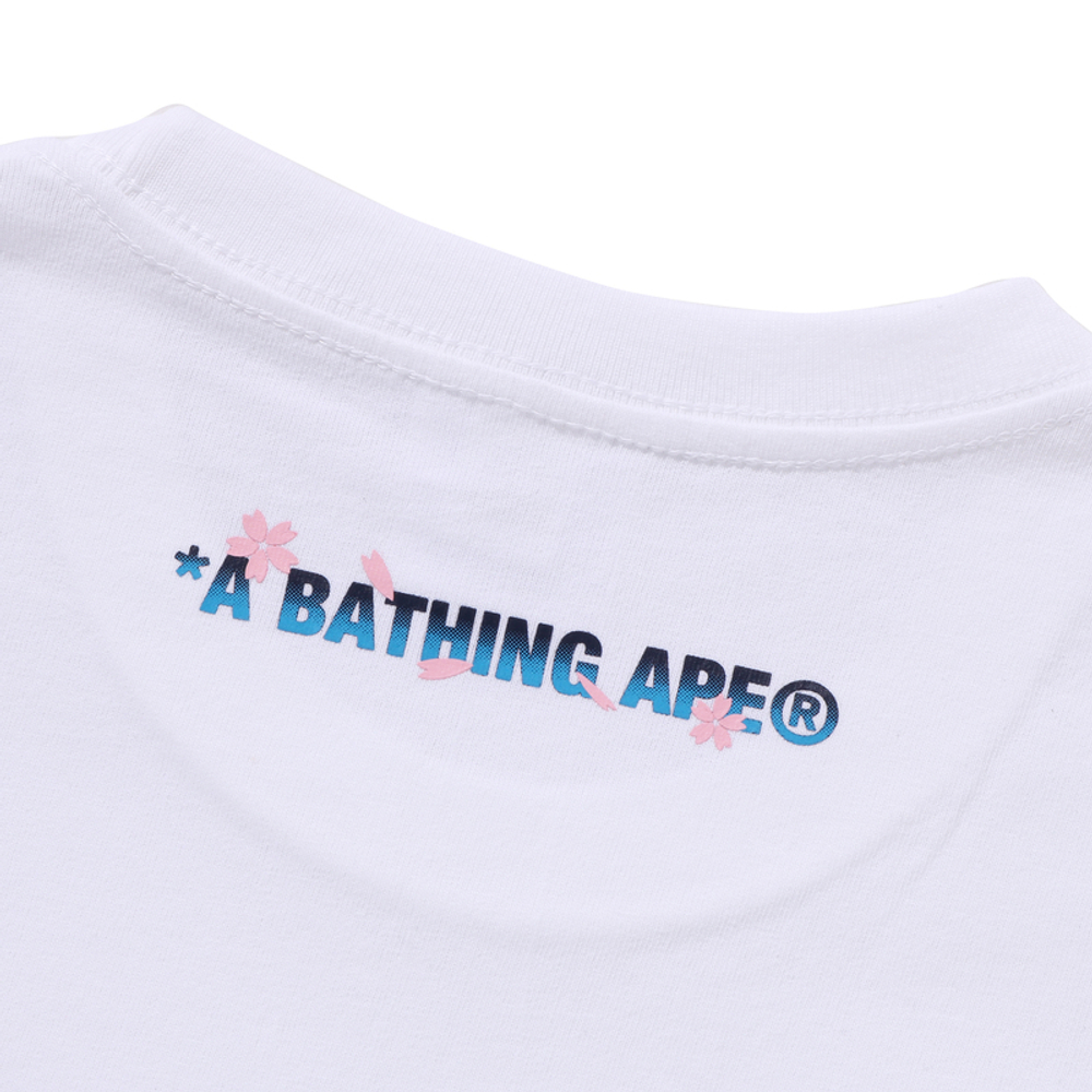 A Bathing Ape Bathing Ape Sakura Футболка белый