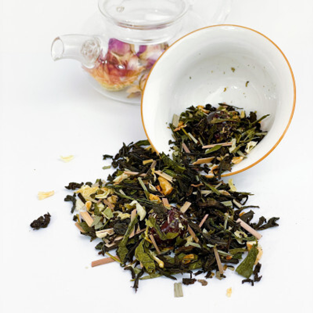 Черный чай BERRY-TEA |  "Ранетка" | 18гр под стакан