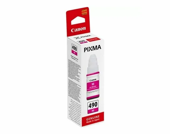 Чернила CANON GI-490 M (magenta) (PIXMA G1400/G2400/G3400)