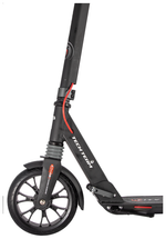 Детский 2-колесный городской самокат TechTeam City Scooter Disk Brake 2020, черно-серый
