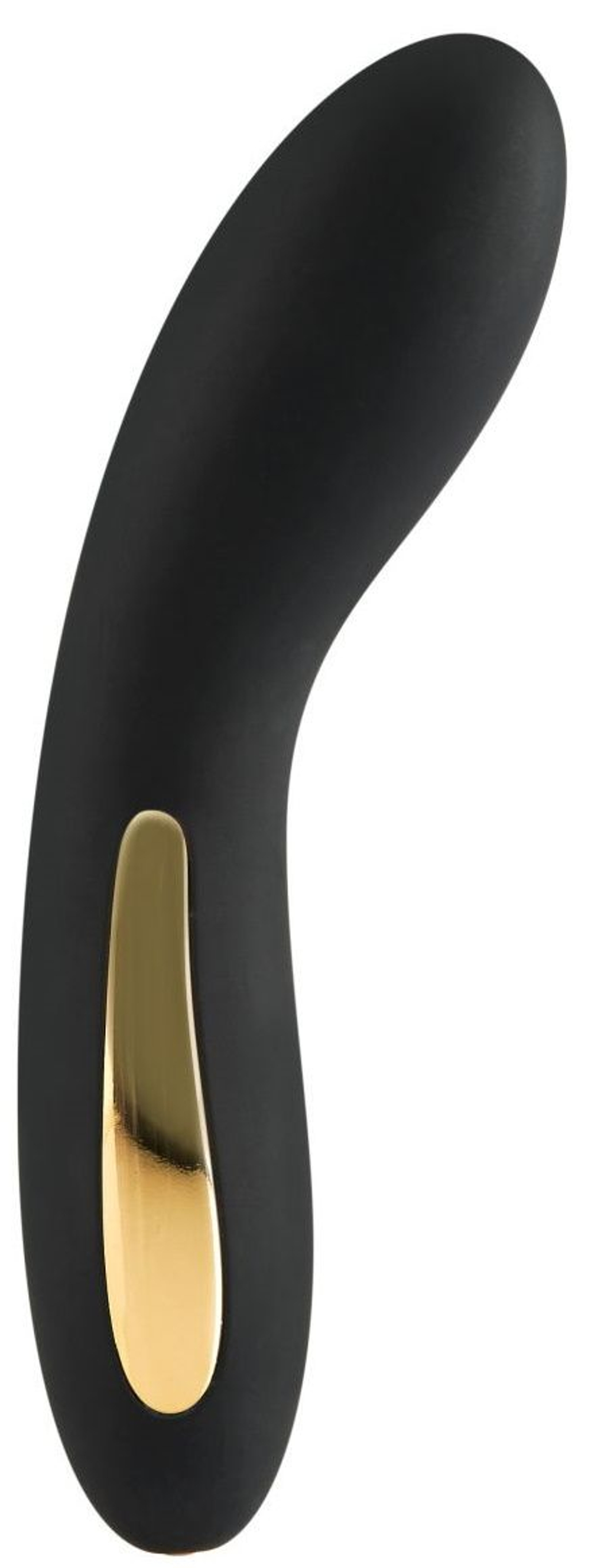 Черный вибромассажёр Luminate Vibrator - 17 см. (Цвет: черный)