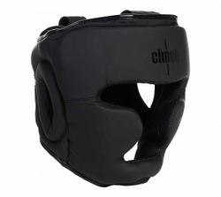 Шлем боксерский Clinch Mist Full Face черный C144