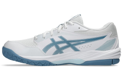 Мужские кроссовки для бадминтона/сквоша Asics Gel-Task 4 — white/saba blue