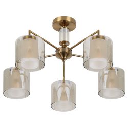 Люстра Rivoli Adelina 3166-305 5 х Е14 40 Вт модерн | Модерн