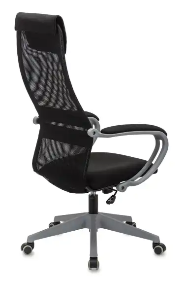 Кресло эргономичное Бюрократ CH-G601 черный TW-01 3C11 сетка/ткань крестов. пластик пластик серый