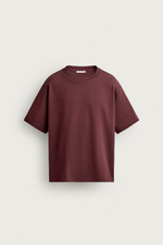 ФУТБОЛКА RELAXED FIT В РУБЧИК — ZARA