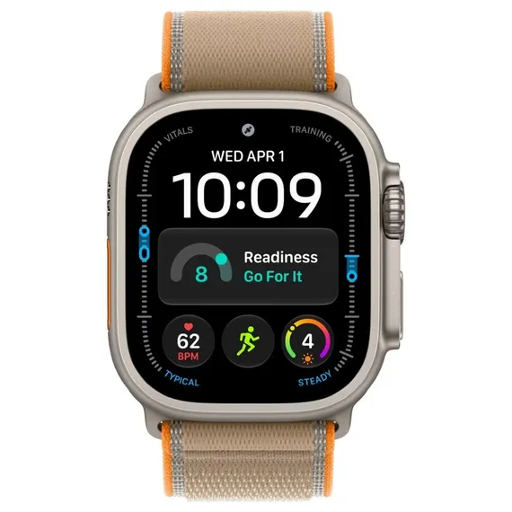 Умные часы Apple Watch Ultra 4 49 мм Natural Titanium Trail Loop Песочный Sand