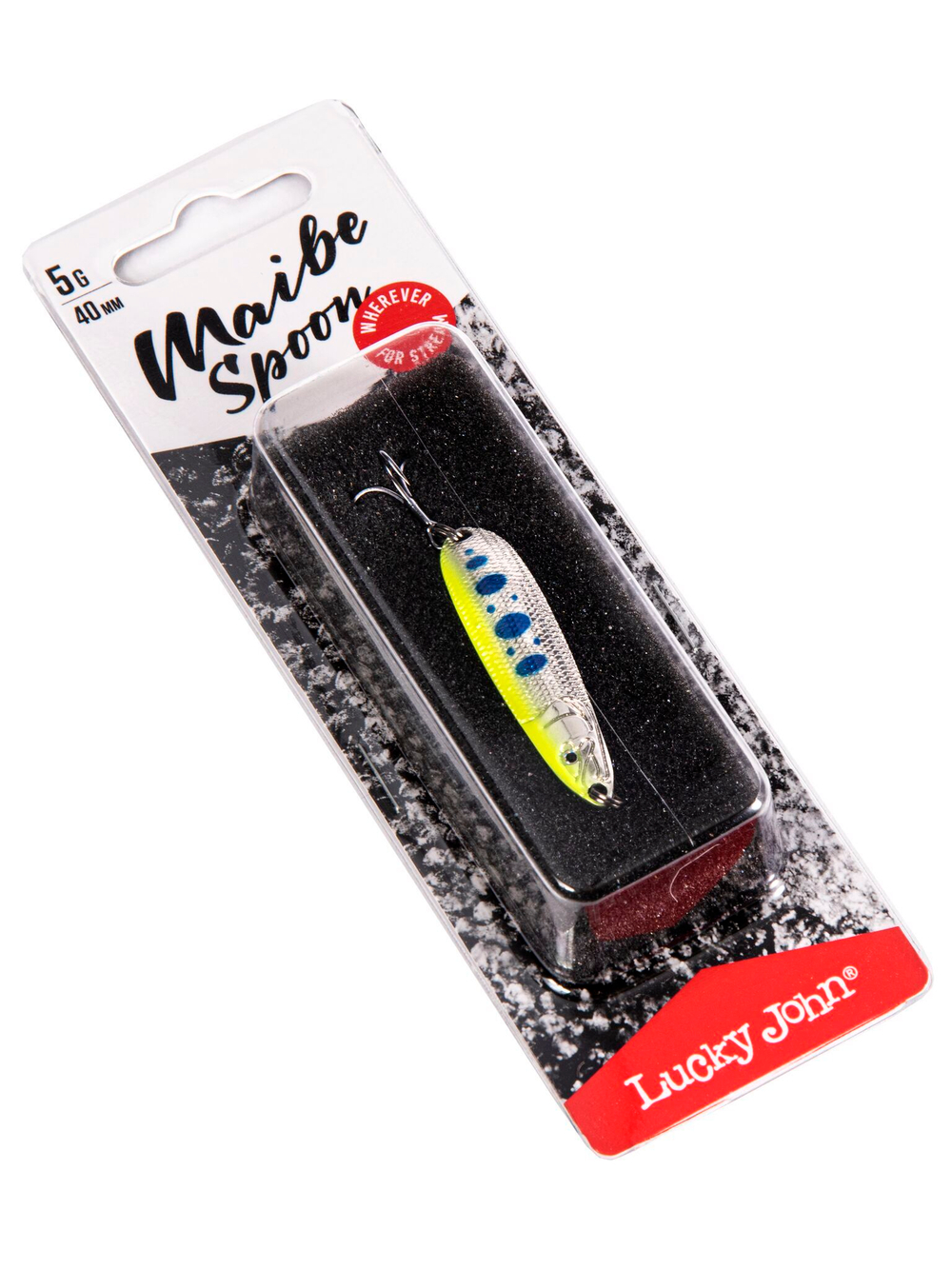 Блесна колеб. Lucky John MAIBE SPOON длин.40мм/005.0г 010