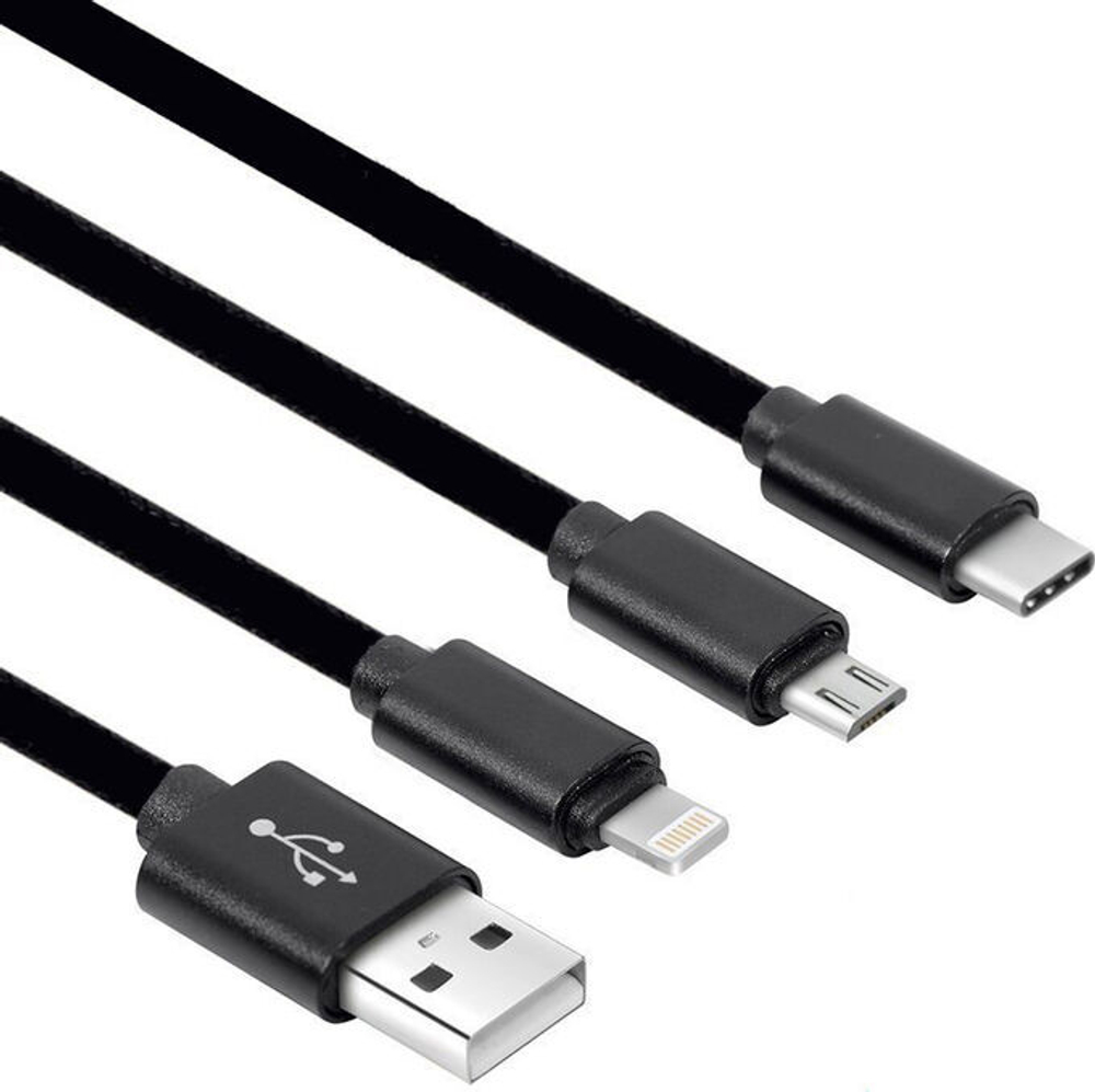 USB 3в1 Micro/lighting/Type-C C-930