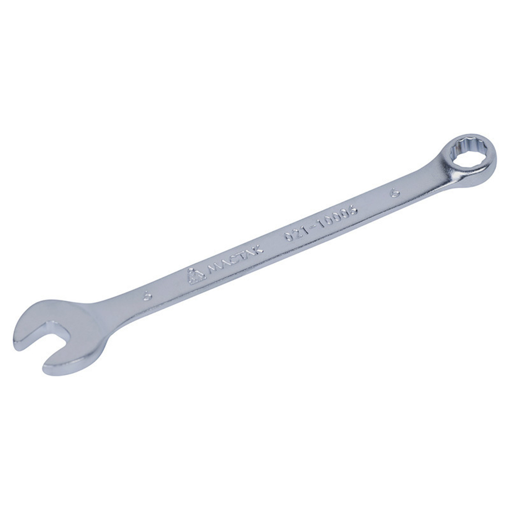 МАСТАК (021-10006H) Ключ комбинированный 6 мм